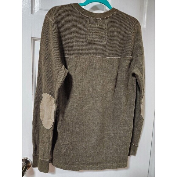 Abercrombie & Fitch Green Pullover Crew Sweaters For Men Size Medium - Picture 3 of 12